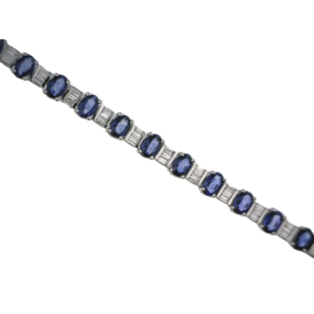 10.15ct Sapphire and Diamond Bracelet - SKU 39343