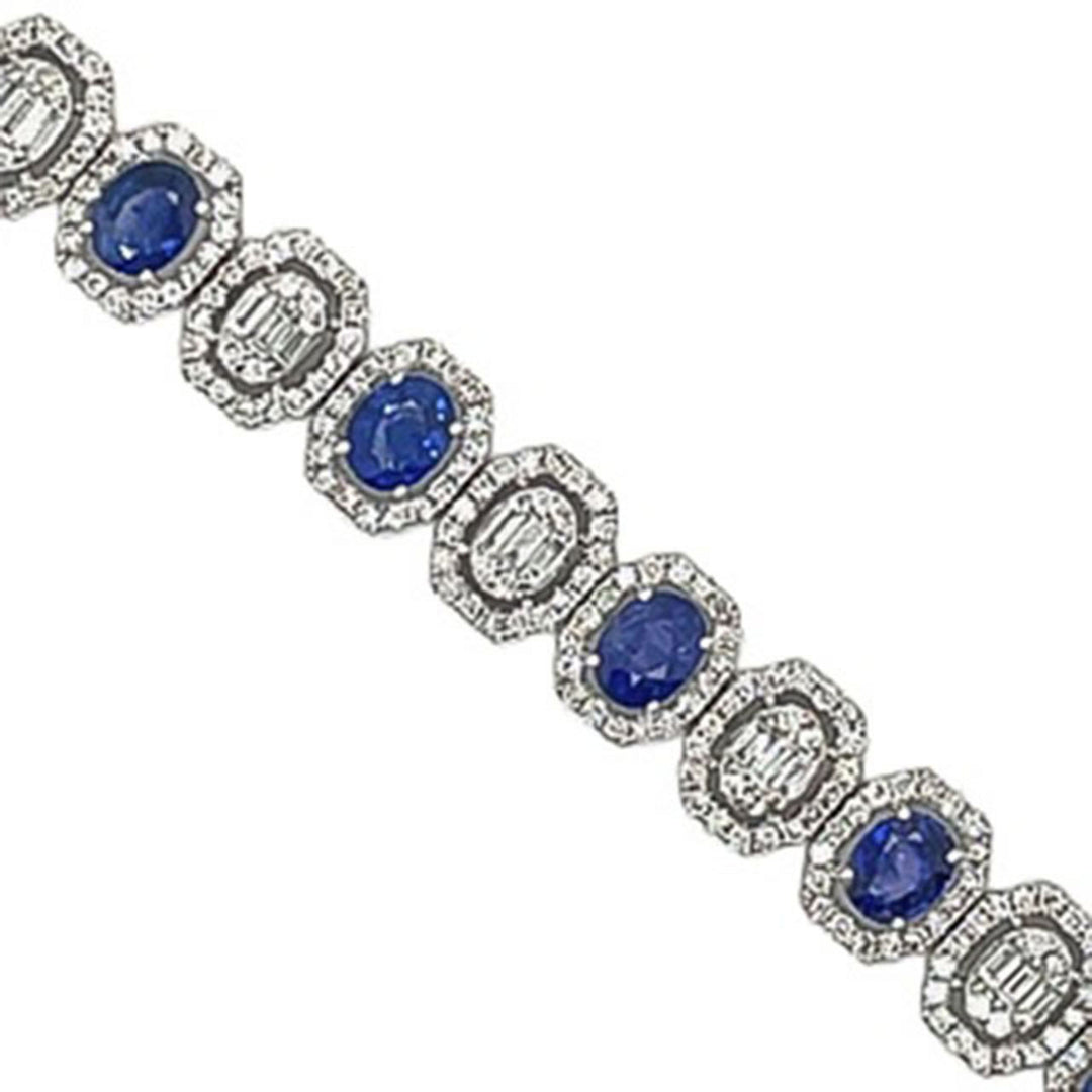 5.5ct Sapphire Bracelet - SKU 45547