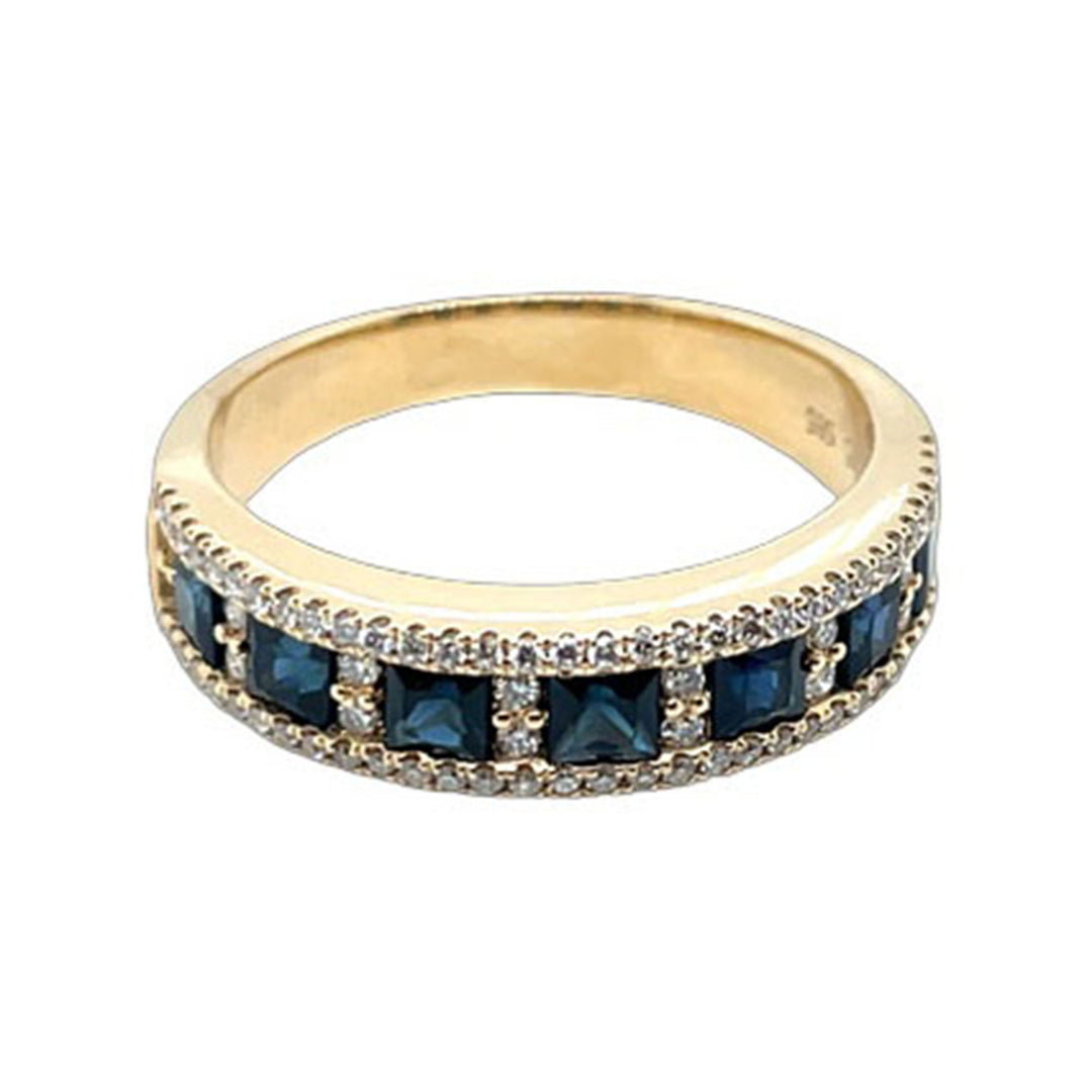 1.15ct Sapphire and Diamond Ring - SKU 51468
