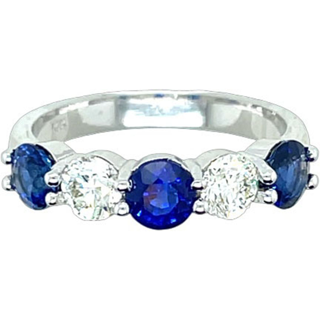 1.7ct Sapphire and Diamond Ring - SKU 51622