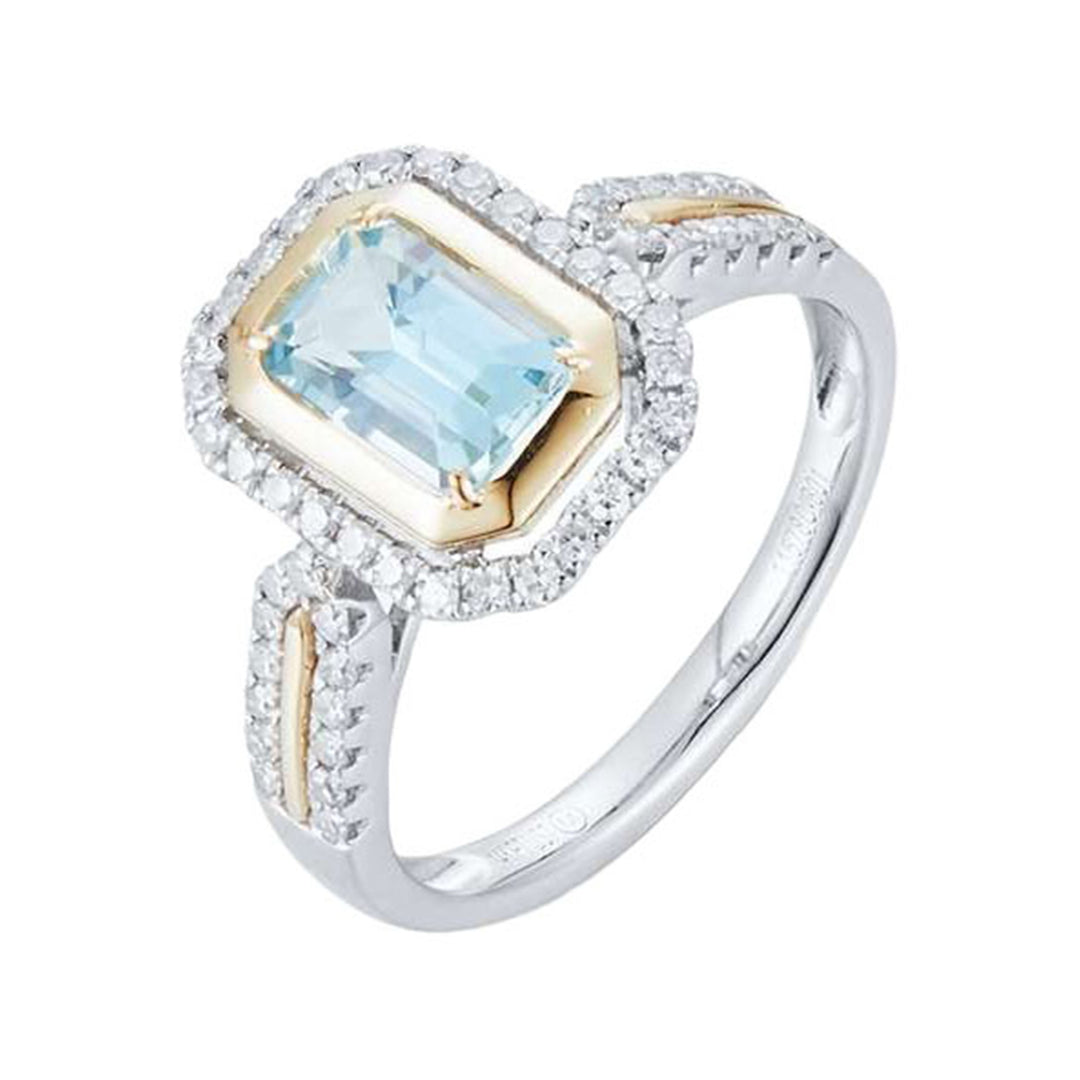 1.05ct Sapphire and Diamond Ring - SKU 51872