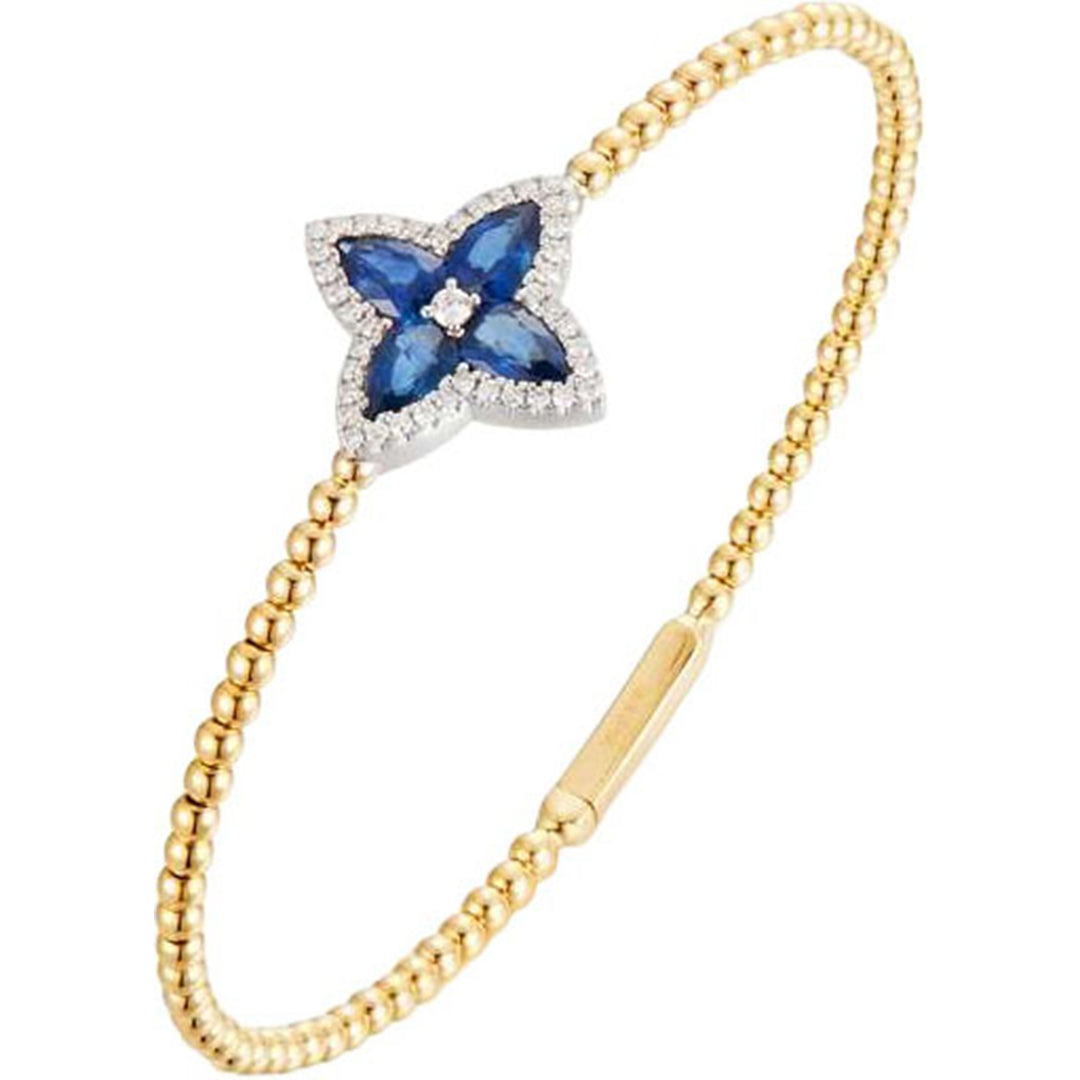 1.85ct Sapphire and Diamond Bangle - SKU 52236