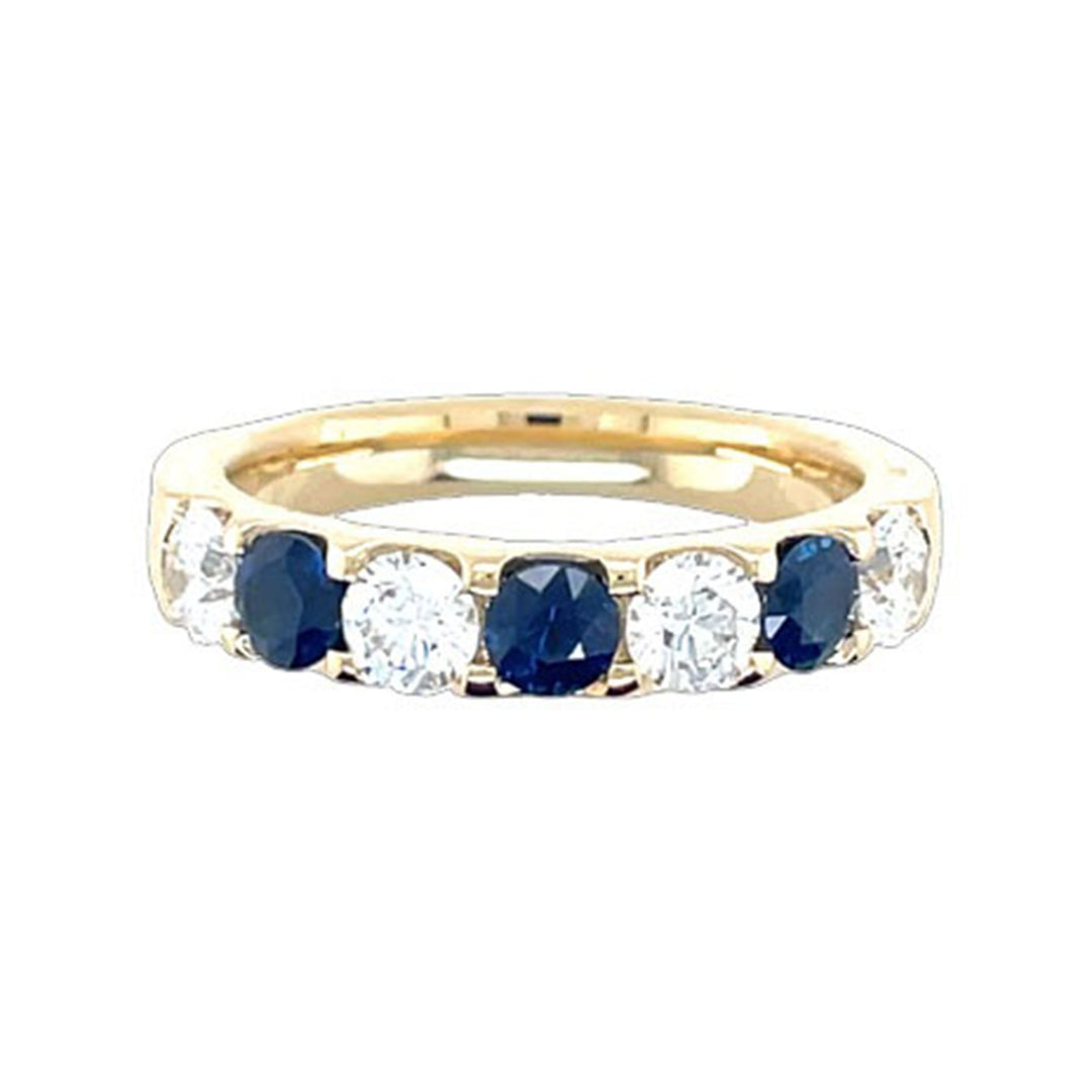 0.75ct Sapphire and Diamond Ring - SKU 54376