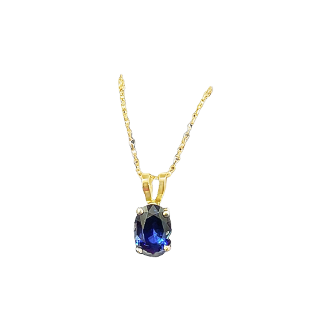 2.03ct Sapphire Pendant - SKU 54411