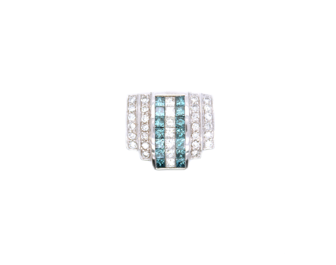 Blue Diamond Slider Pendant