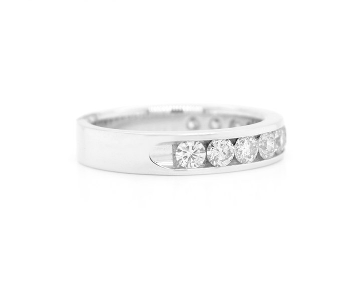 Mini Round Diamond Eternity Band