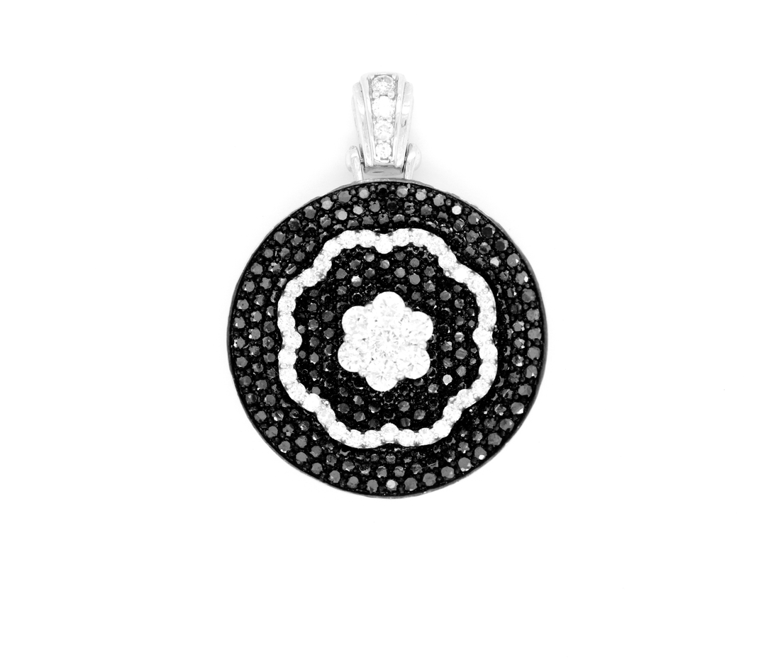 3.50ct Black Diamond Pendant