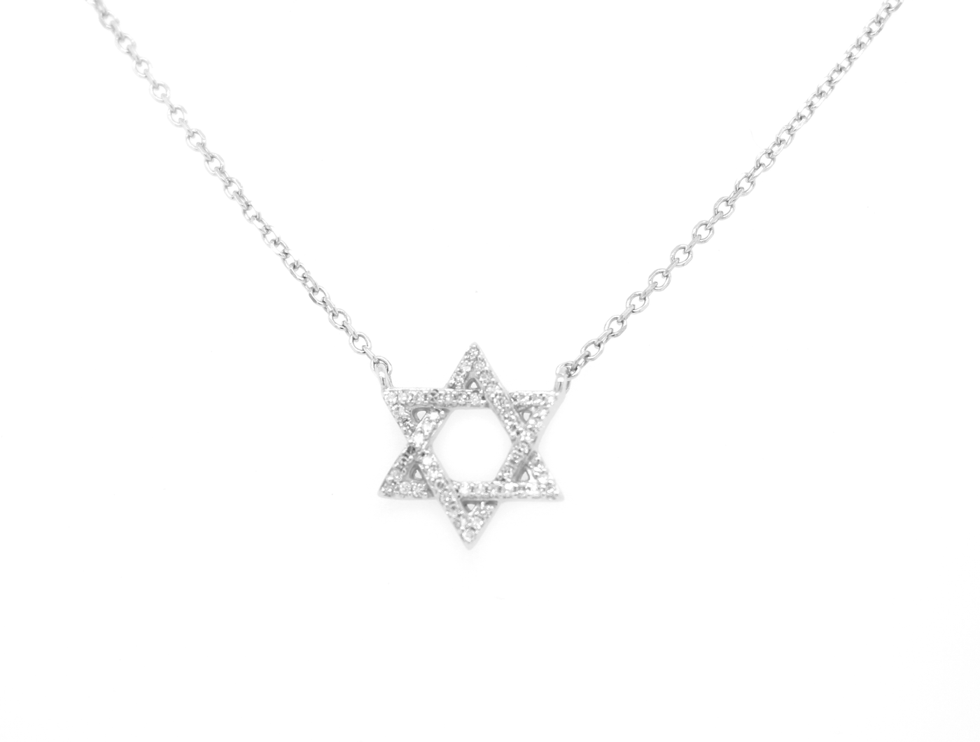.15ct Diamond Jewish Star of David Necklace