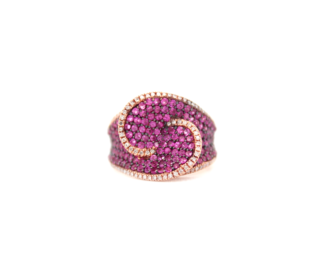 2.50ct Ruby and Diamond Ring