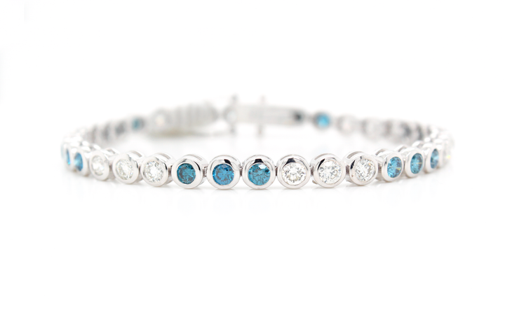 Blue Diamond Bracelet