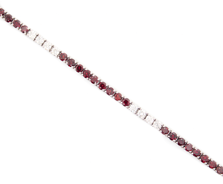 3.75ct Ruby and Diamond Bracelet