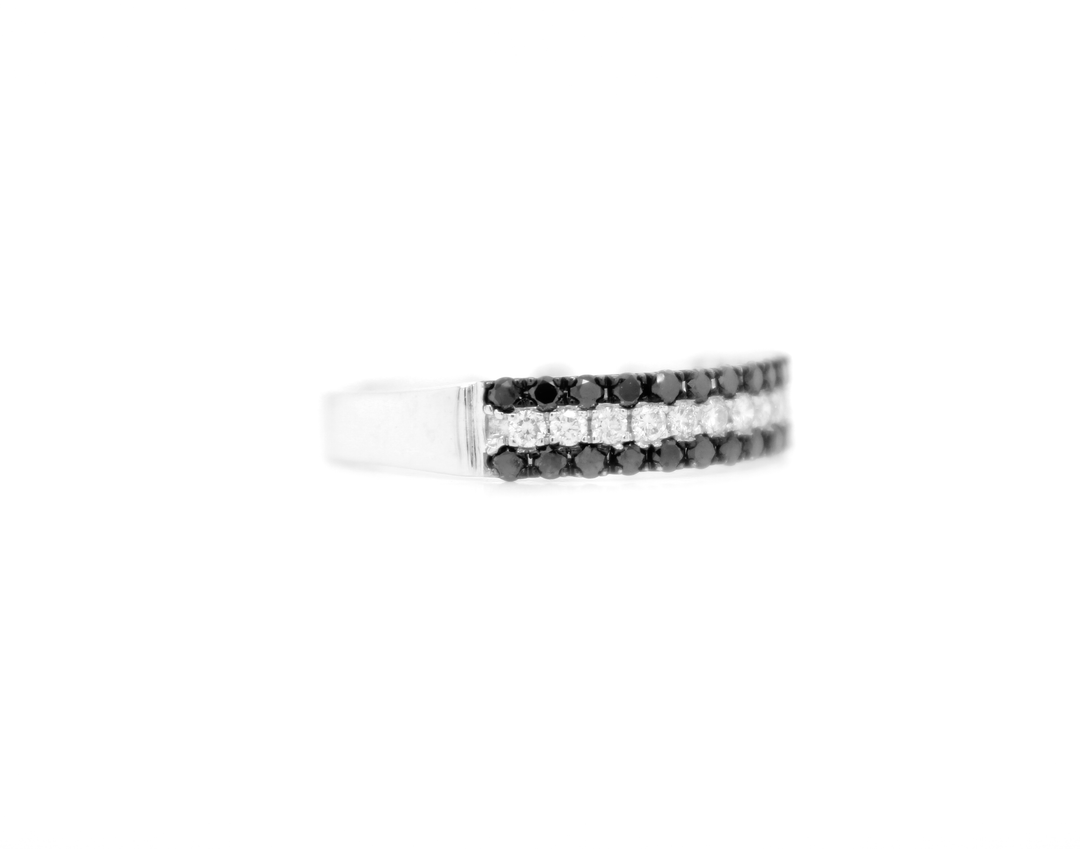 .80ct Black Diamond Ring