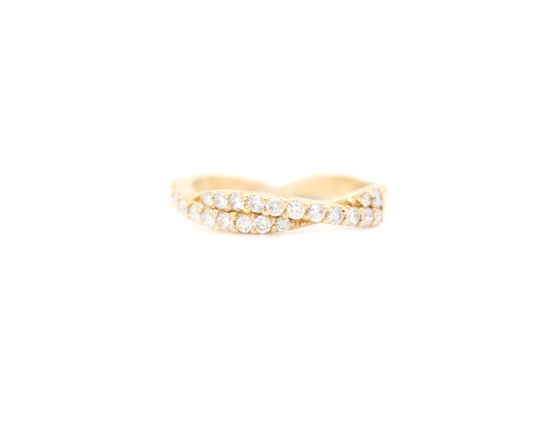 Petite Infinity Diamond Ring