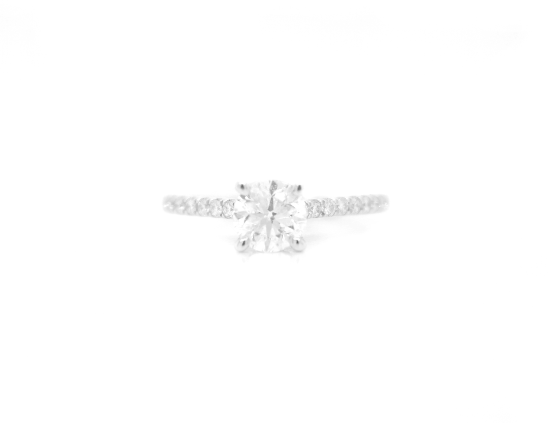 Round Diamond Solitaire Engagement Ring