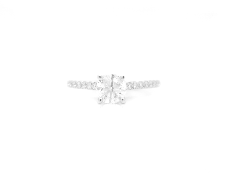 Round Diamond Solitaire Engagement Ring