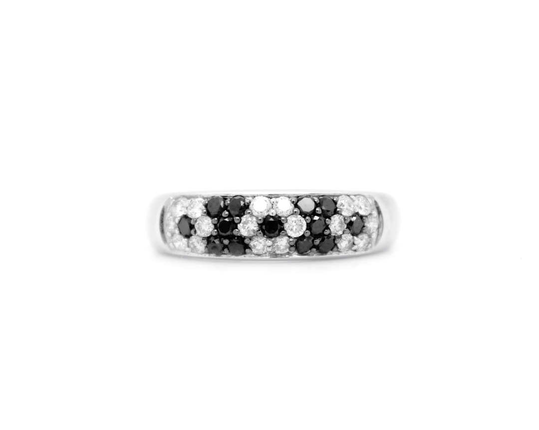 1ct Black Diamond Ring