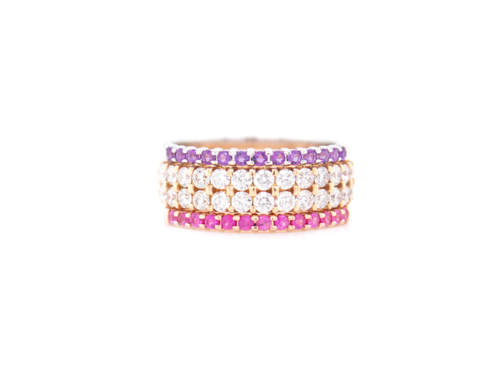 Ruby Stackable Ring