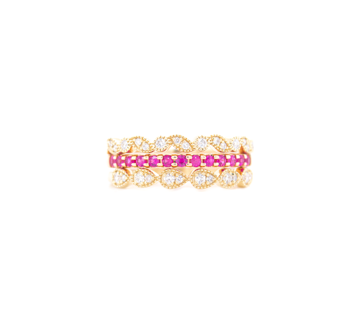 Ruby Stackable Ring